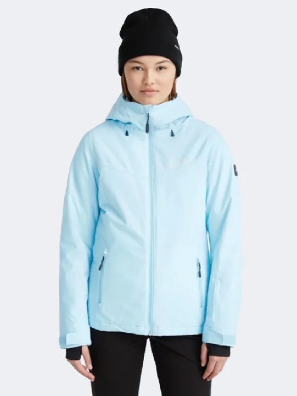 Super Savings O'Neill Aplite Women Skiing Jacket Blue Wave