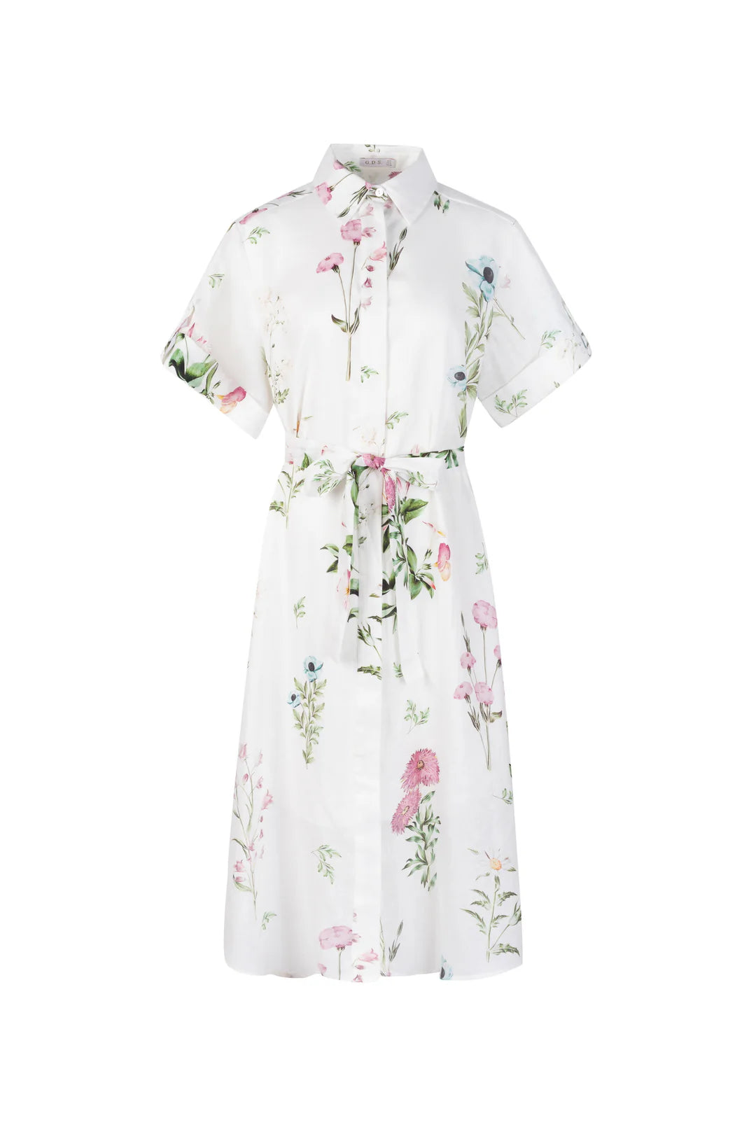 Savings Alert GDS Missika Printed Linen Long Dress |  Print