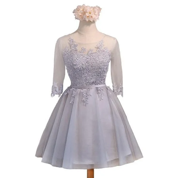 Extra Discounts Lace Long Sleeve See Through Open Back Homecoming Prom Dresses, Affordable Short Party Prom Dresses, Perfect Homecoming Dresses, CM284 Extra Discounts Lace Long Sleeve See Through Open Back Homecoming Prom Dresses, Affordable Short Party Prom Dresses, Perfect Homecoming Dresses, CM284