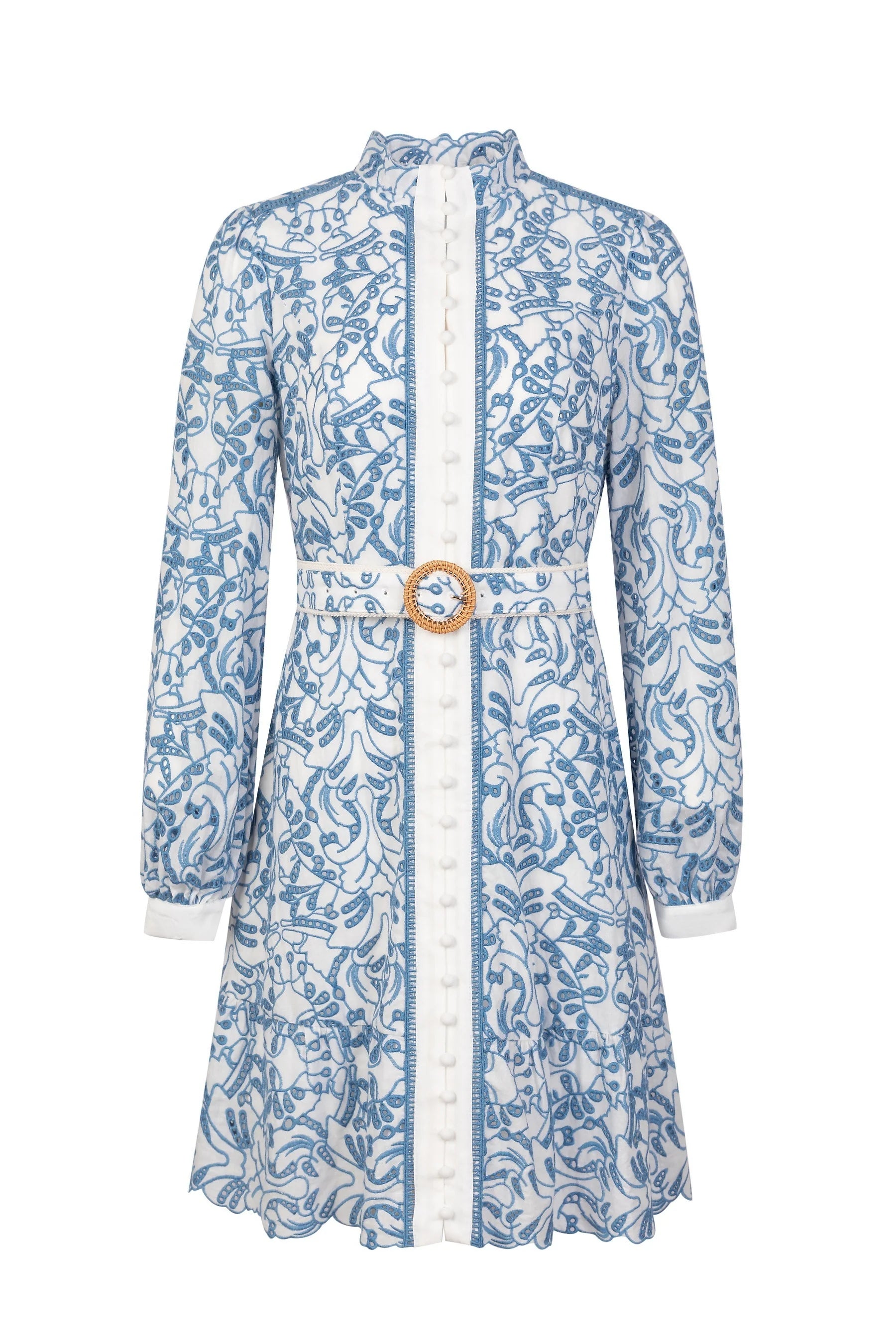 Online Exclusive GDS Naomi Belted Short Zip Dress | Blue