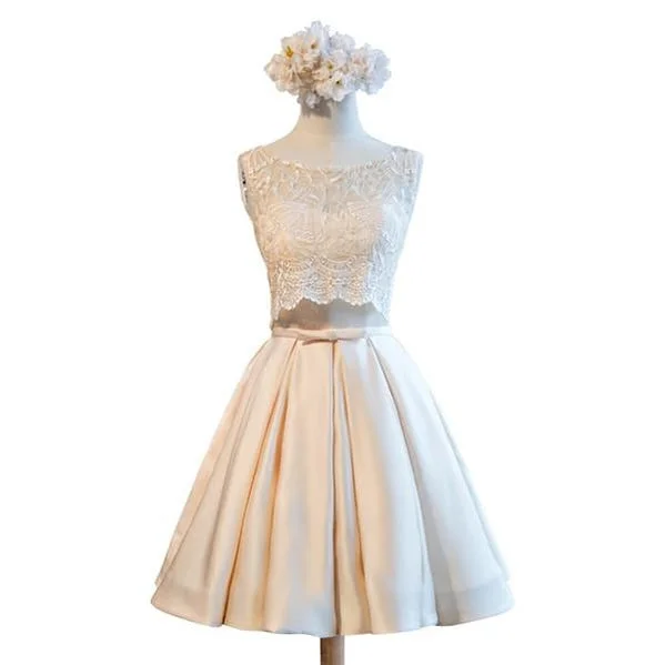 Don't Wait Lace Scoop Neckline Homecoming Prom Dresses, Affordable Short Party Prom Dresses, Perfect Homecoming Dresses, CM275 Don't Wait Lace Scoop Neckline Homecoming Prom Dresses, Affordable Short Party Prom Dresses, Perfect Homecoming Dresses, CM275