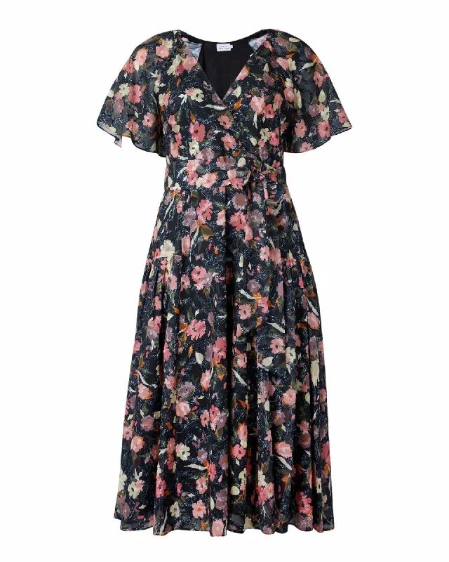 Big Discounts Bria Dress | Black / Pink