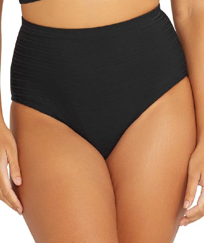 Grand Opening Sale Artesands Aria Renoir High Waist Swim Brief - Black