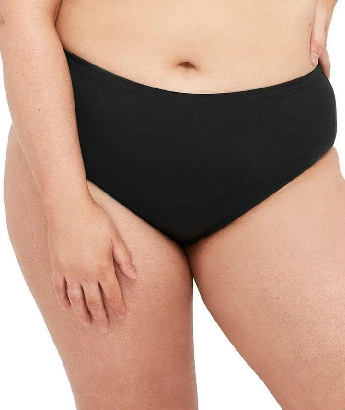 Massive Deals Artesands Control Mid Rise Basic Brief - Black