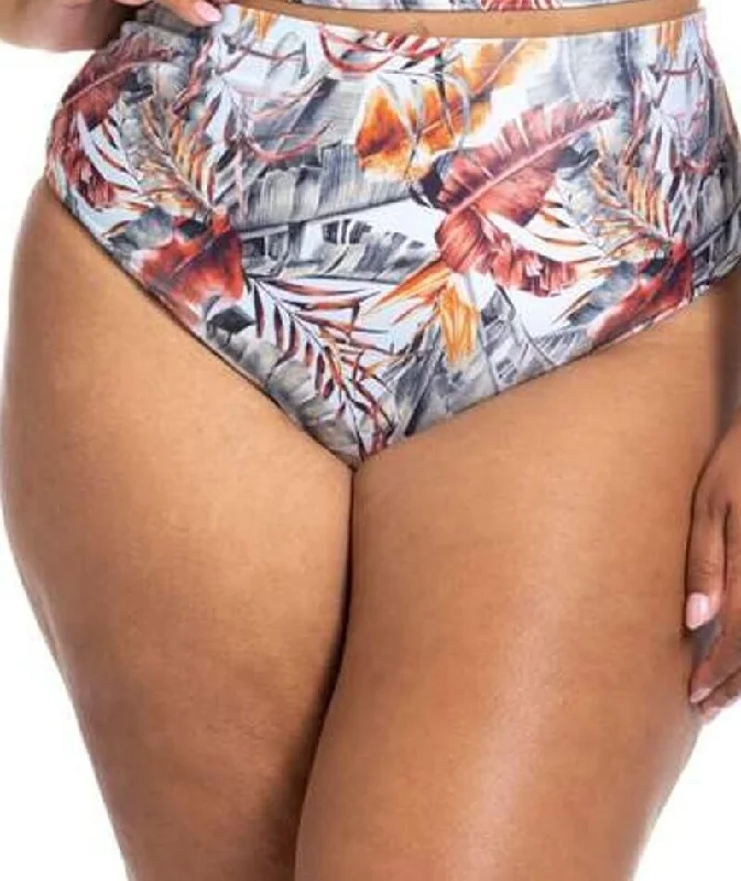 Epic Deals Artesands Eco Paradise High Leg High Waist Swim Brief - Pale Blue