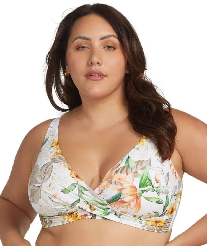Today’s Deal Artesands La Dolce Vita Delacroix Cross Front D-G Cup Bikini Top - White