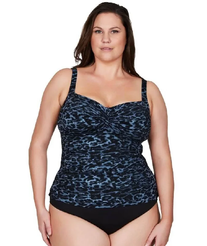 Instant Savings Artesands Le Blu Animale Botticelli Tankini Top - Animal Blue