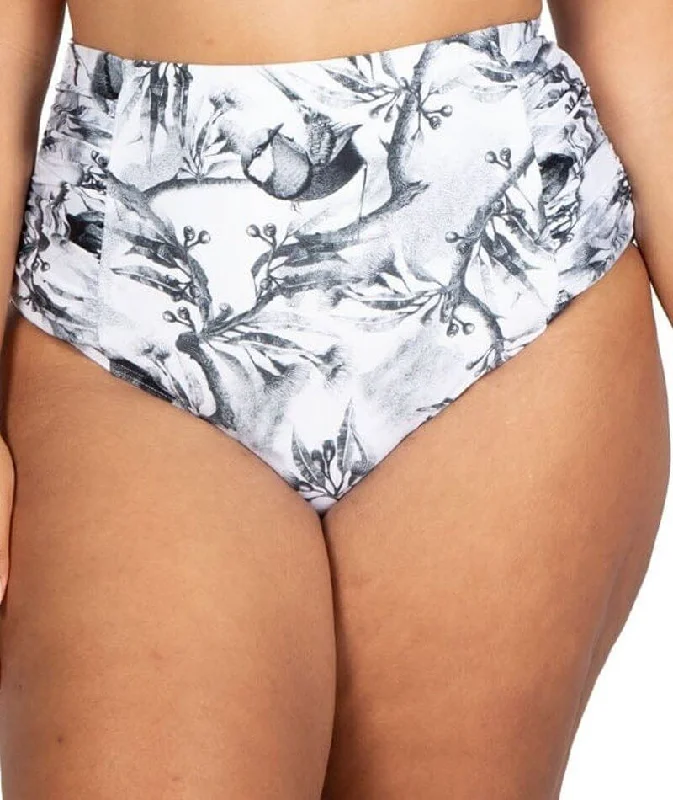 Price Meltdown Artesands Maluridae Botticelli High Waist Swim Brief - Black