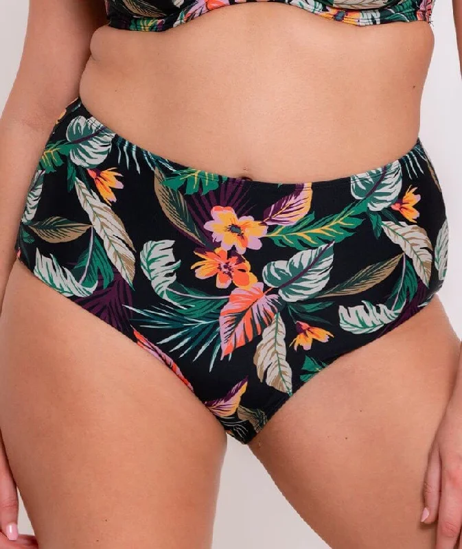 Can't Be Beat Curvy Kate Cuba Libre High Waist Brief - Print Mix