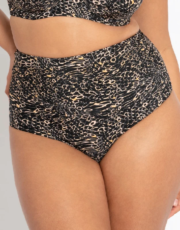 Markdowns Curvy Kate Eclipso Reversible Bikini Bottom Print Mix