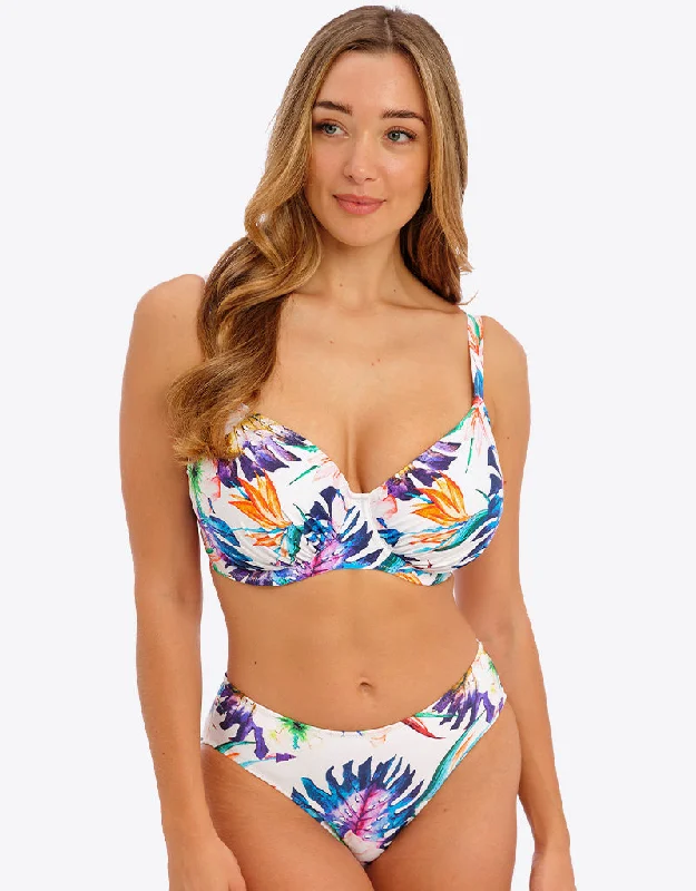 Seasonal Clearance Fantasie Paradiso Gathered Full Cup Bikini Top Multi