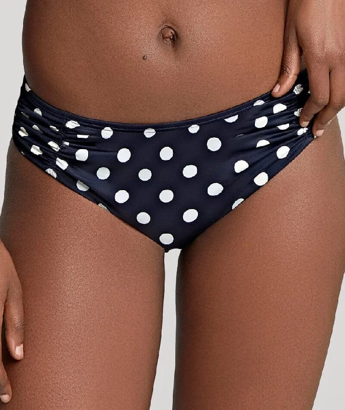 Price Fest Panache Swimwear Anya Riva Spot Gather Pant Bikini - Navy/Vanilla