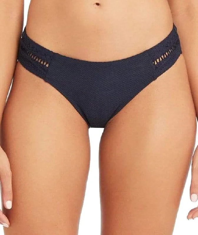 Unmissable Offer Sea Level Amazing Lace Spliced Hipster Bikini Brief - Night Sky