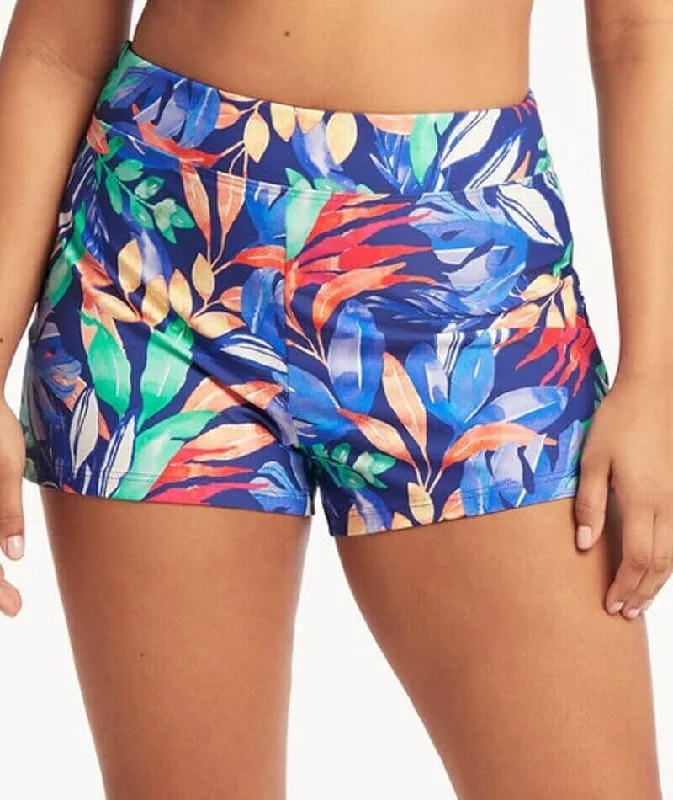 Amazing Deals Sea Level Cabana Swim Shorts - Royal