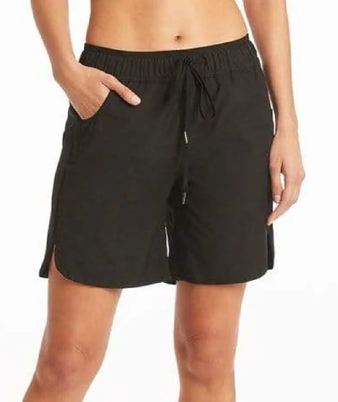 Exclusive Preview Sea Level Eco Essentials 7" Swim Boardshort - Black