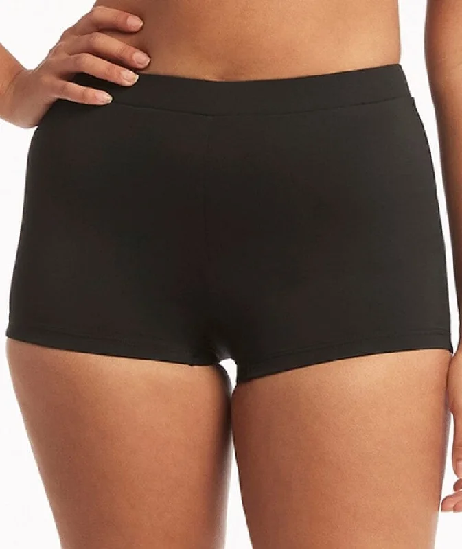Anniversary Sale Sea Level Eco Essentials Katie Boyleg Swim Pant - Black