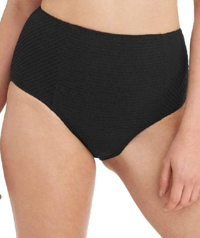 Discount Days Sea Level Messina High Waist Bikini Brief - Black