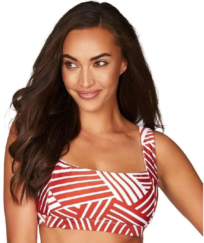 Price Blitz Sea Level Vionette Square Neck A-D Cup Bikini Top - Tuscan Sun